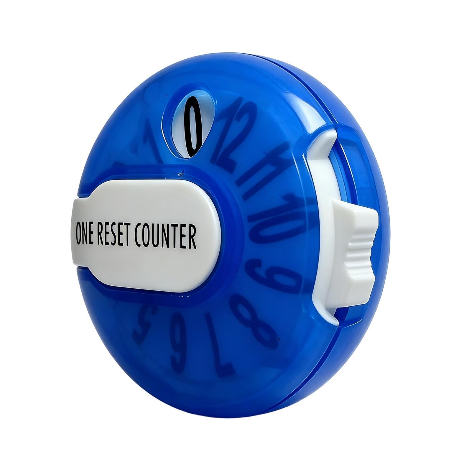 Mini Contador Golf Clicker 12 Golpes, Contador Puntuación para Guante Gorra, Reseteo Un Toque, Duradero Ligero