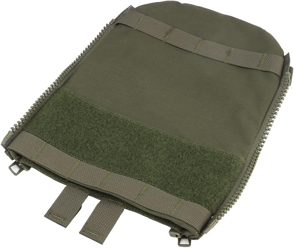 V5 PC Back Panel Water Bag,3L Water Hydration Carrier Zip On Back Panel Banger for Tactical Airsoft Vest