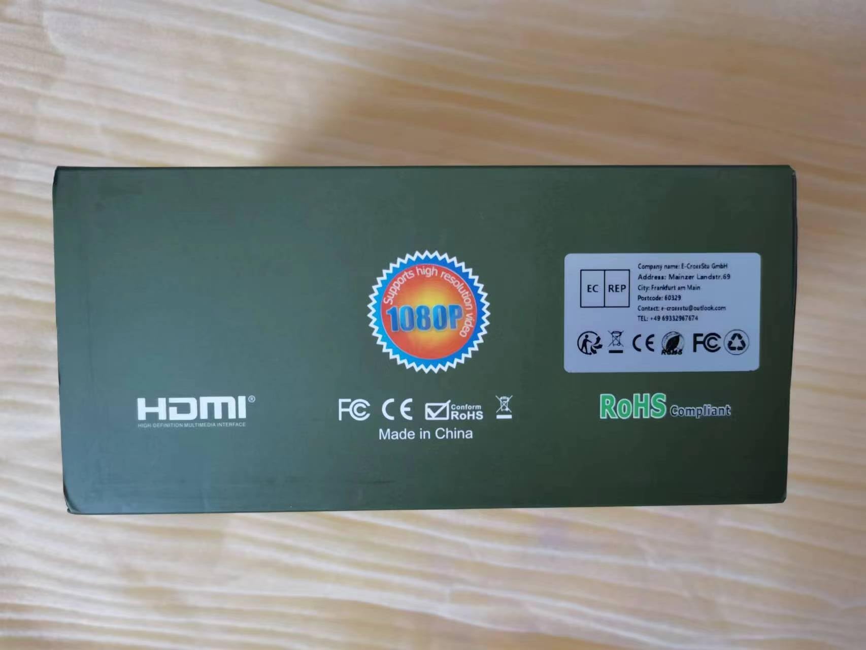 Swallows Extender HDMI KVM USB 60M, con audio 1080P R/L di CAT5E Cat6 RJ45 Cavo Ethernet Trasmettitore Ricevitore Convertitore audio video PC Laptop a monitor TV