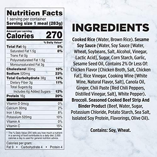Healthy Choice 7265545445 Simply Steamers Frozen Dinner, Beef & Broccoli thumb #7