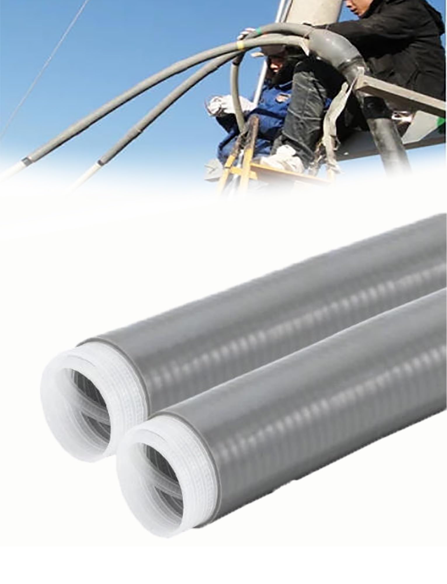 Gaine thermorétractable à froid 1 kV-35 kV, pour protection d'épissure de terminaison de câble