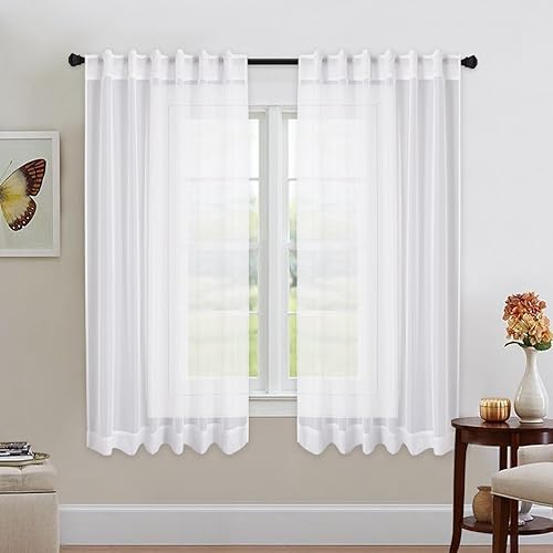 Sheer Cloth Curtains Amazon Com