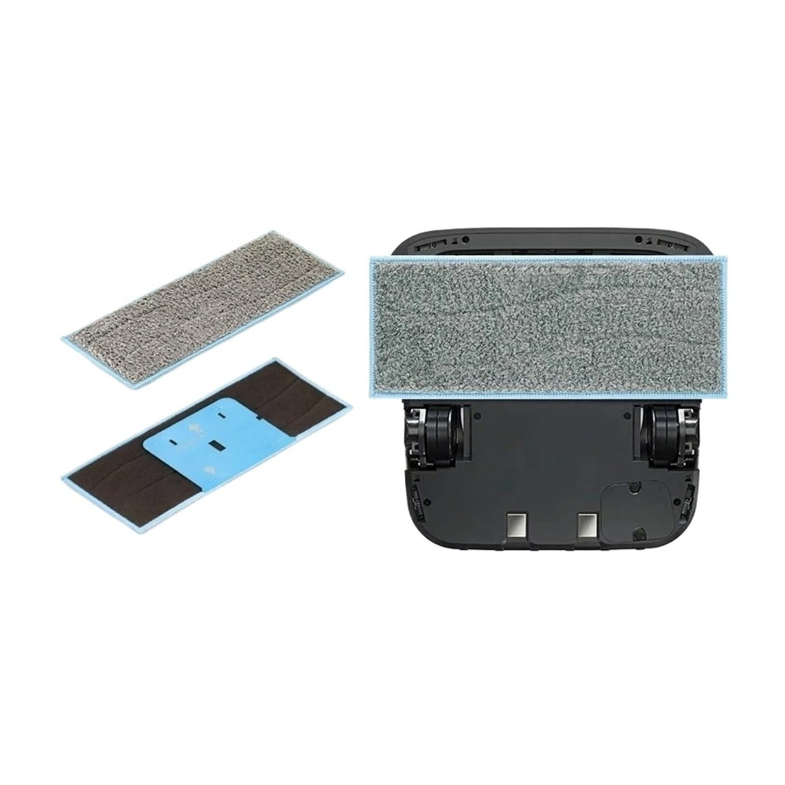 Mokre podkładki do mopa, kompatybilne z Braava, Jet M6 Robot Vacuum Cleaner, zmywalne ściereczki do mopa, szmatki, podkładki, akcesoria zamienne części (2 szt.)