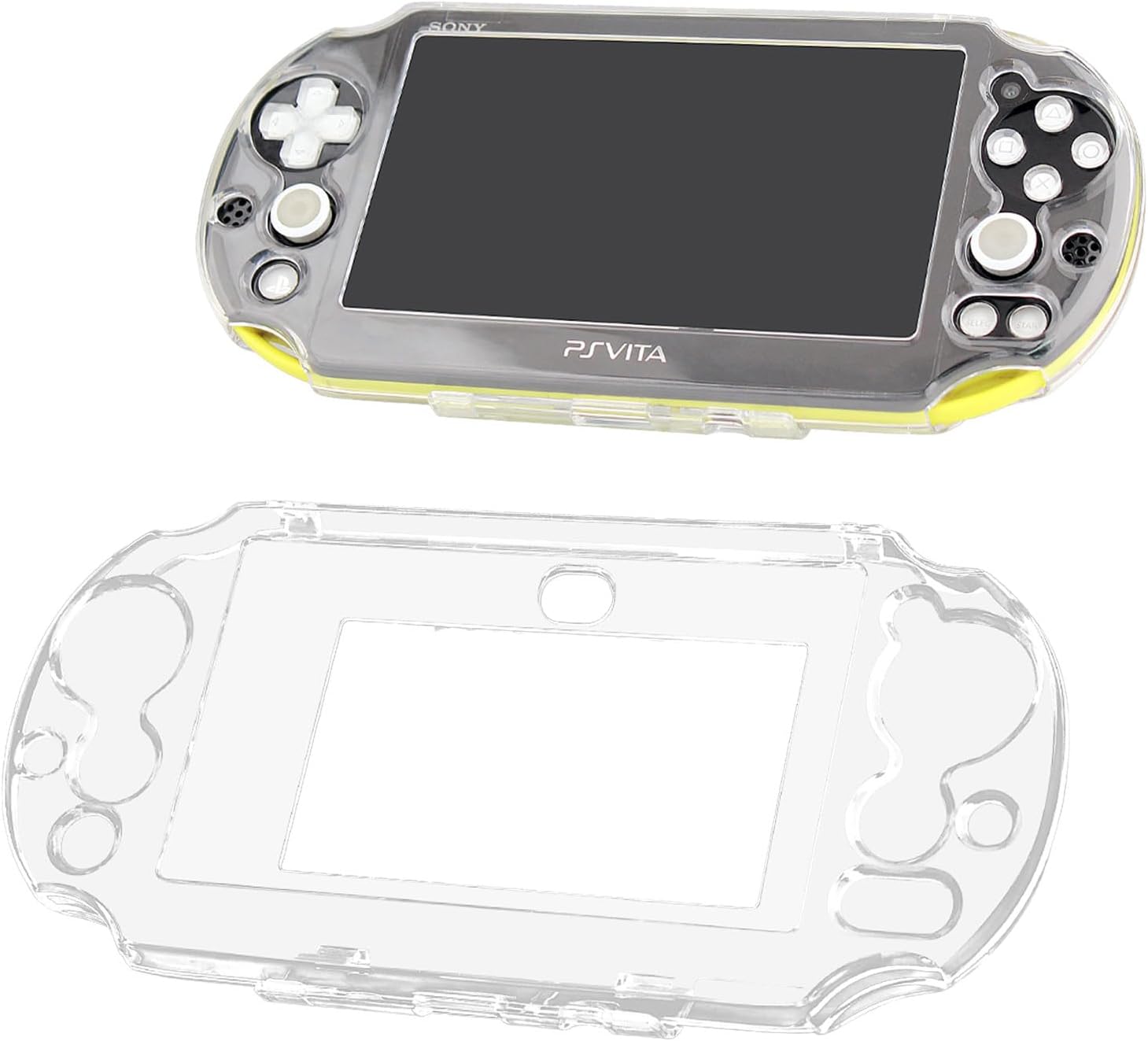 Amazon.com: OSTENT Protective Clear Crystal Hard Guard Case Cover for ...