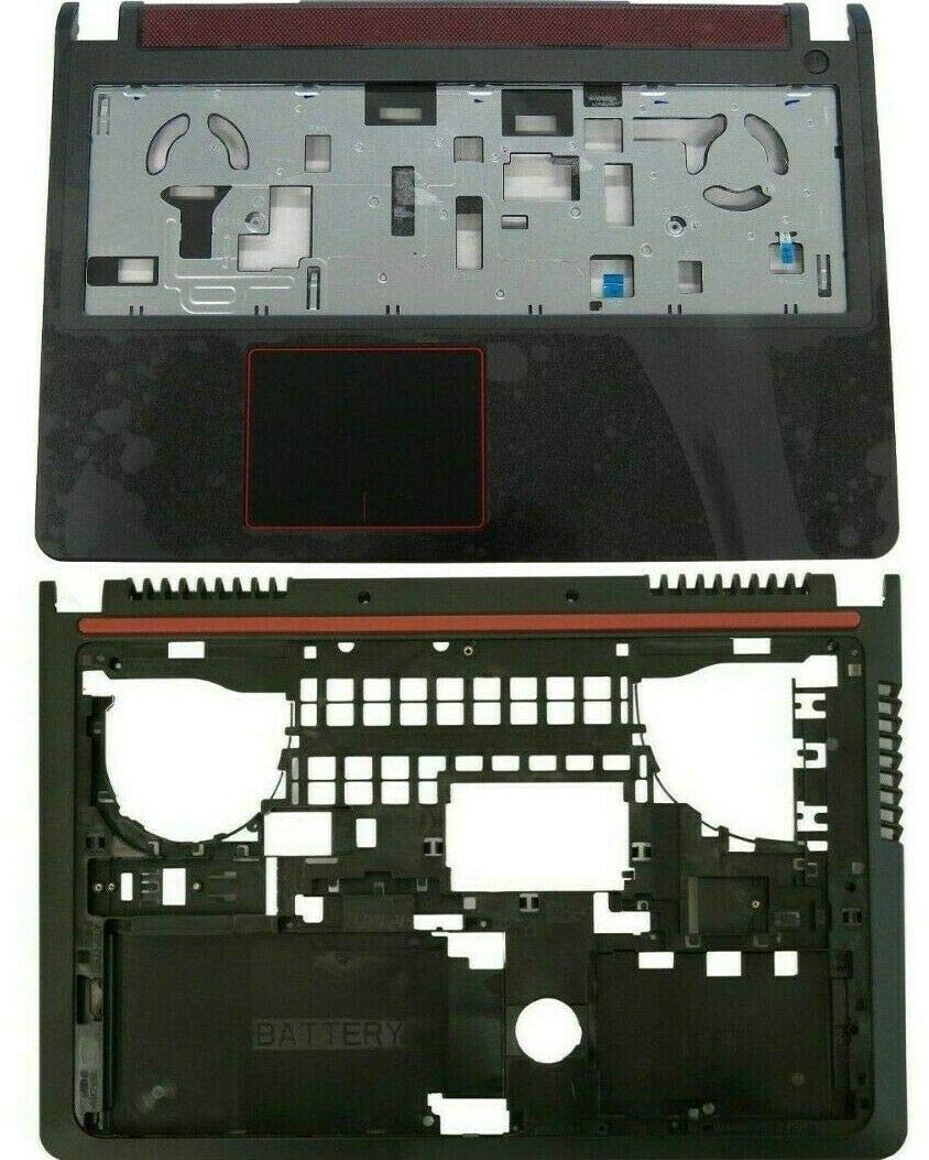 Palmrest Touchpad Cover + Bottom Base Cover for Dell Inspiron 15 5577 7557 7559 P/N. 0VF544 08FGMW-image-44