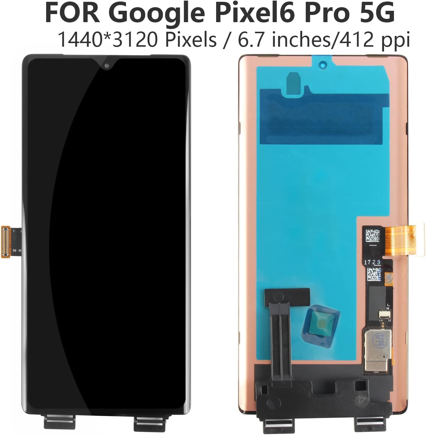 Amazon.com: Screen Replacment for Google Pixel 6 Pro 5G LCD