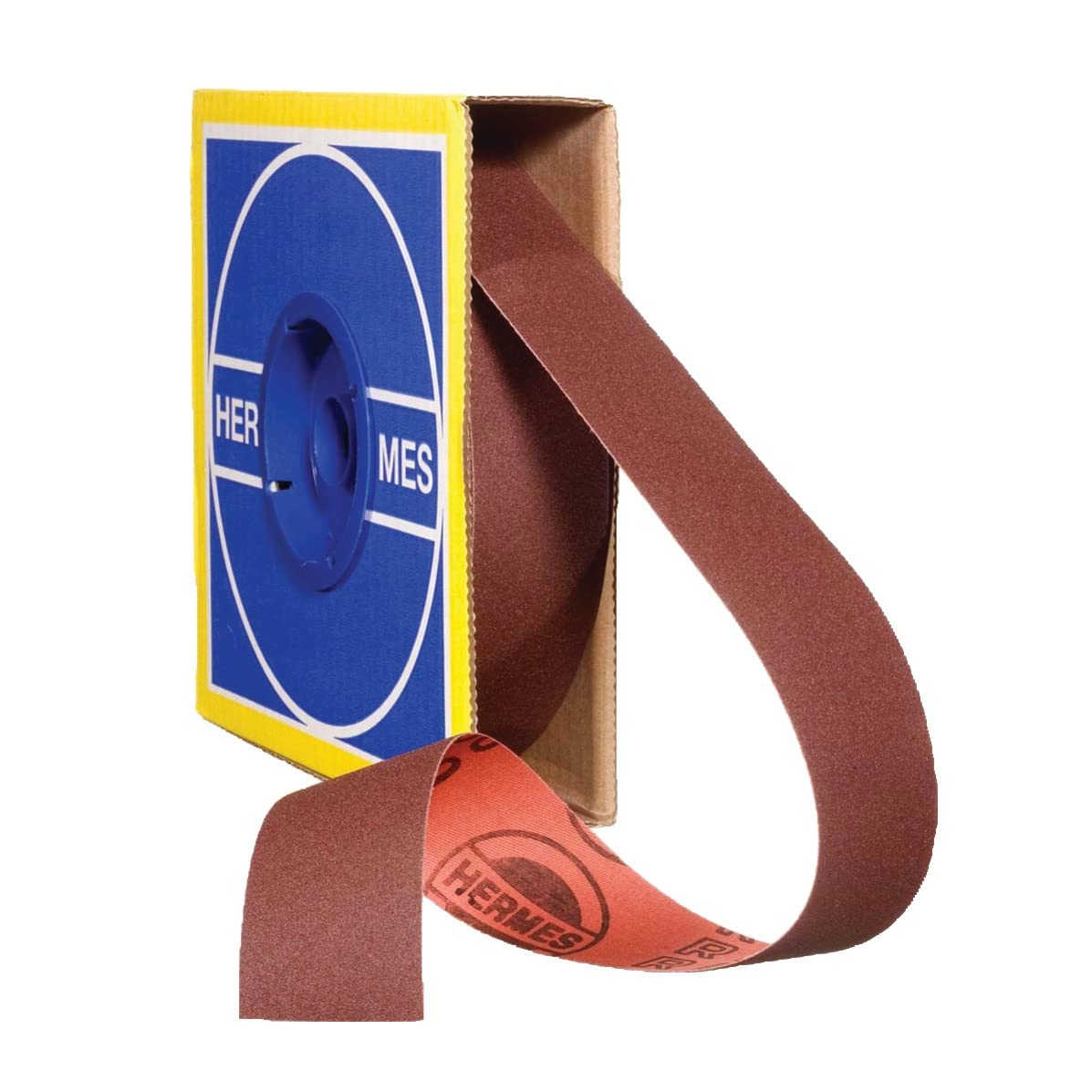 HERMES ABRASIFS SA - Rollo de taller de lona flexible RB 346 J Flex Hermes sobre metales y plásticos, 38 mm x 25 m-Grain 120-6025709