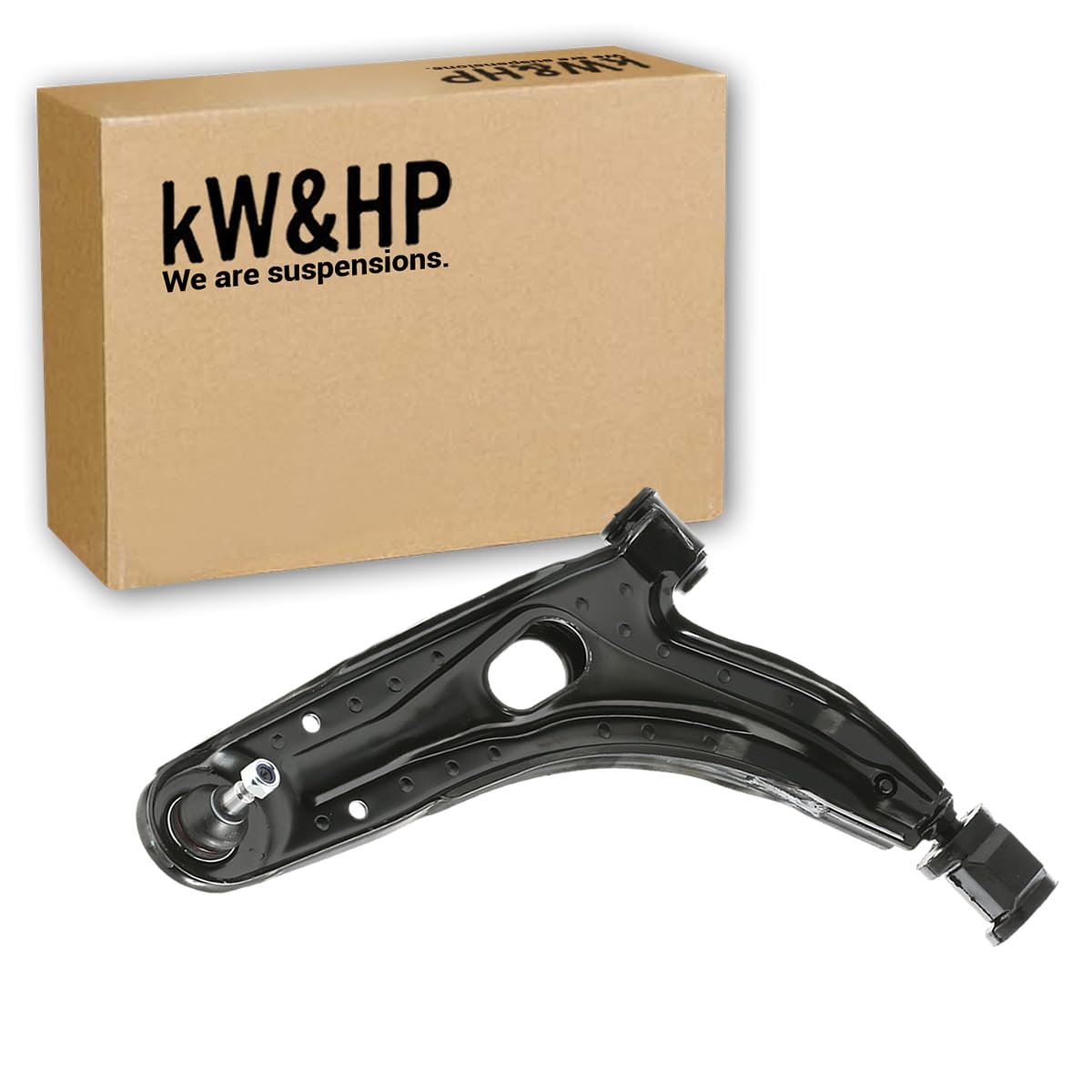 kW&HP COPPIA BRACCI OSCILLANTI TRAPEZI ANTERIORI DESTRO E SINISTRO UNO 146_, 146A-E (KW0014)