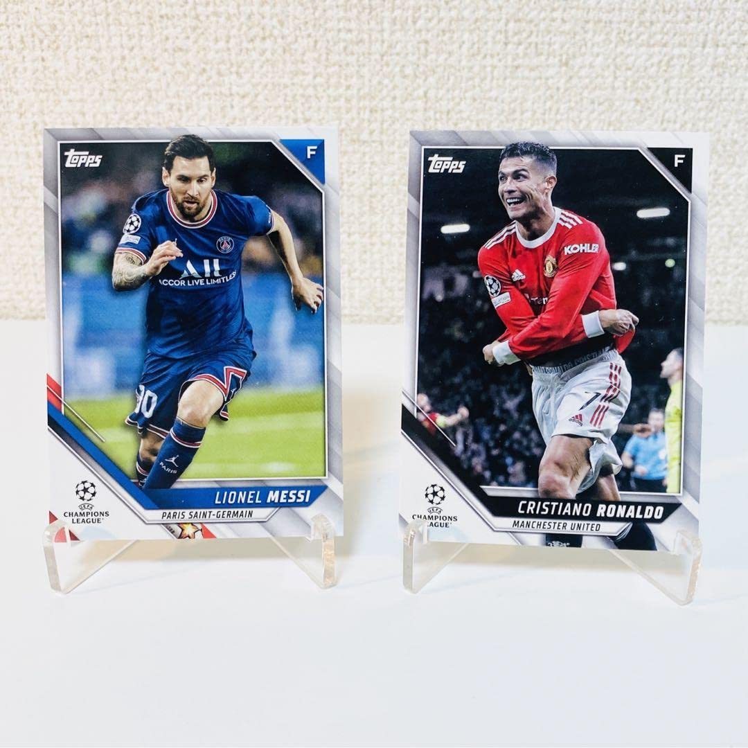 Amazon.co.jp: Topps Japan edition メッシ ロナウド カード