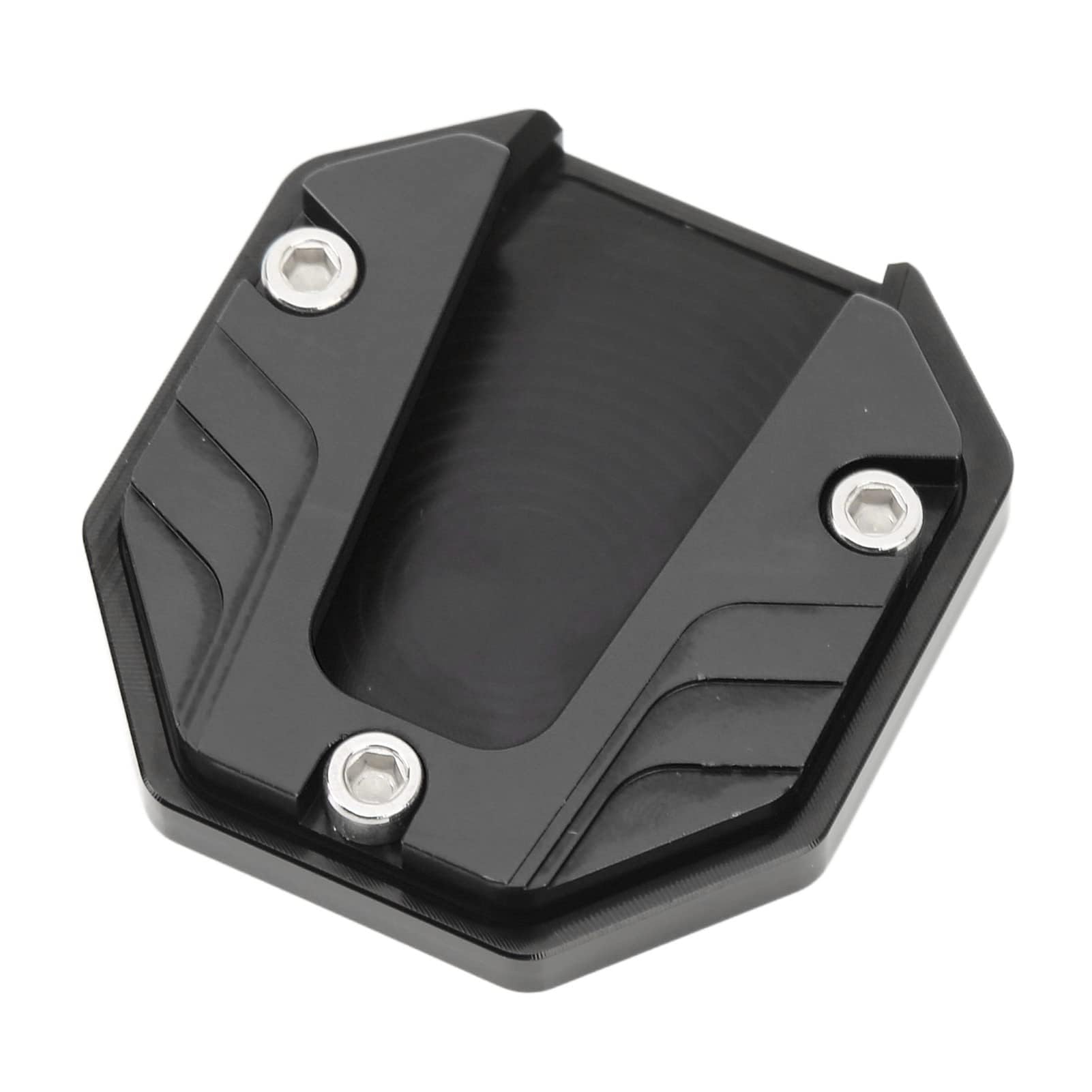 YDSTNiu 1 Pcs Motorcycle Sidestand Extension Pad for BMW K 1600 GTL 2011-2024, Kickstand Extension Plate Sidestand Enlarger Base Stand Foot Support,Black