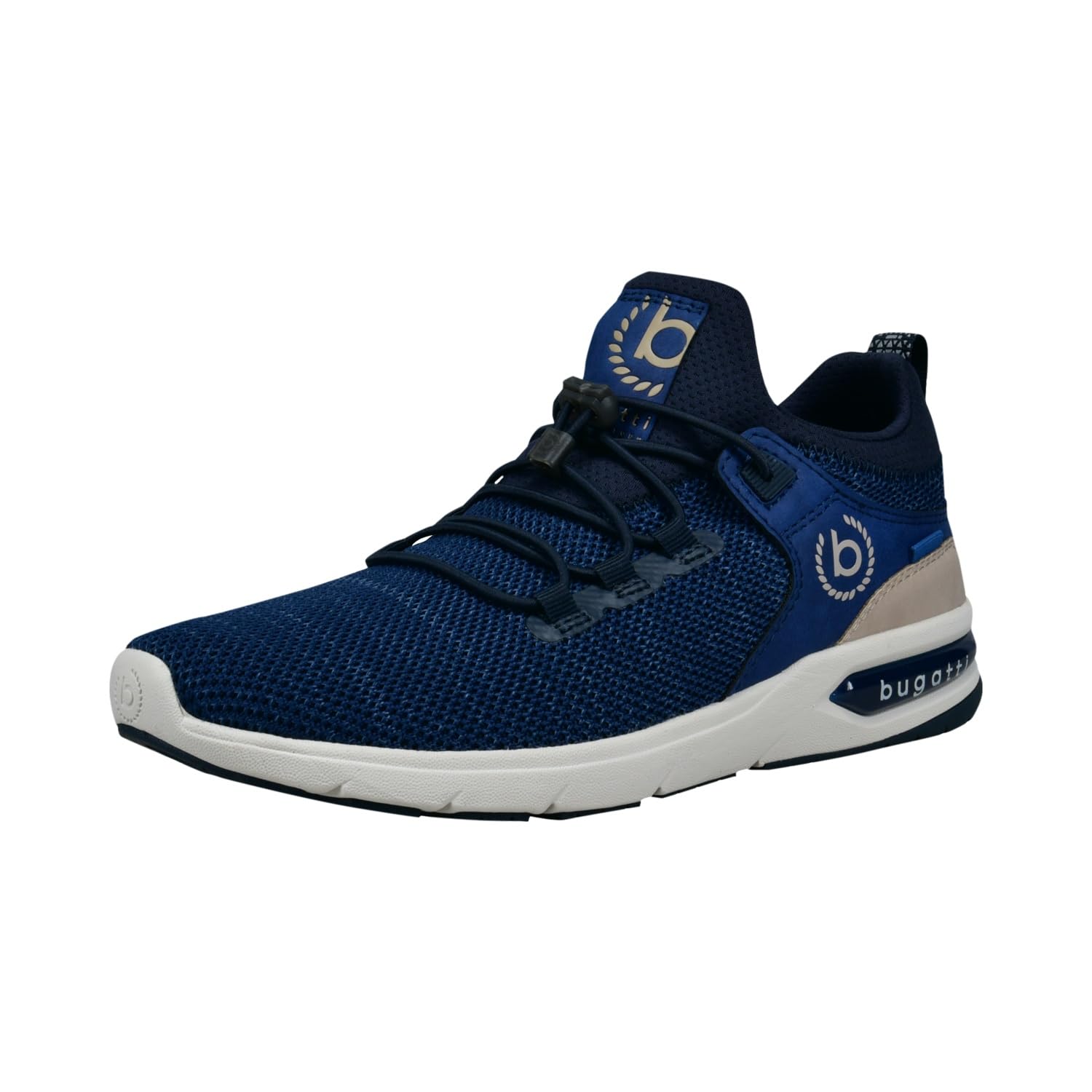 bugatti Herren-Slipper-342-65860, Blue/Dark Blue, 41