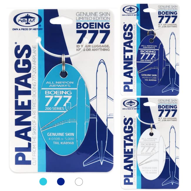 Amazon.co.jp: PLANETAGS B777 JA8968 ANA Blue プレインタグス 全日空 