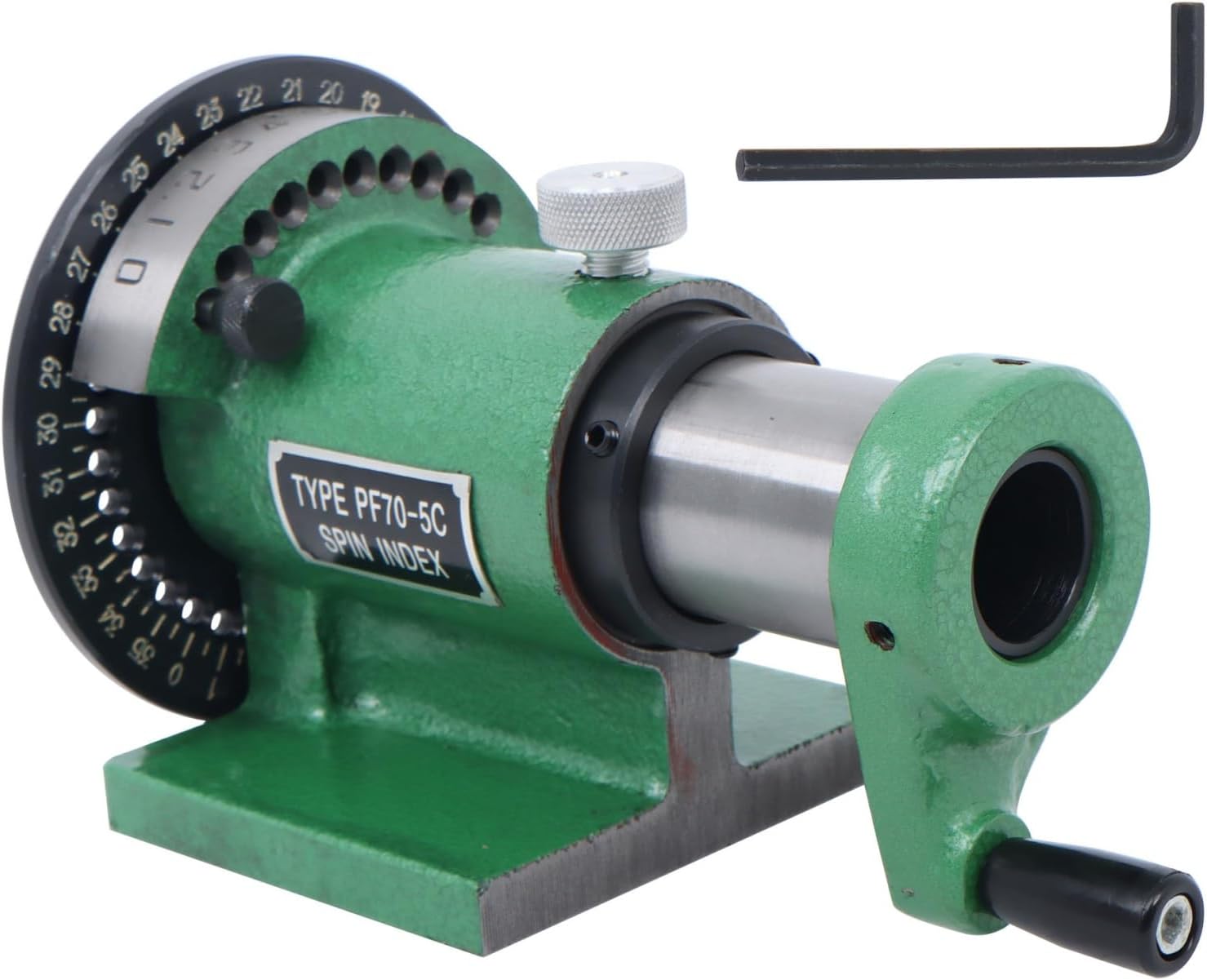 findamll 5C Spin Index Fixture Collet, 0.0004'' for Milling Grinding, PF70 with 36 Holes, High Accuracy