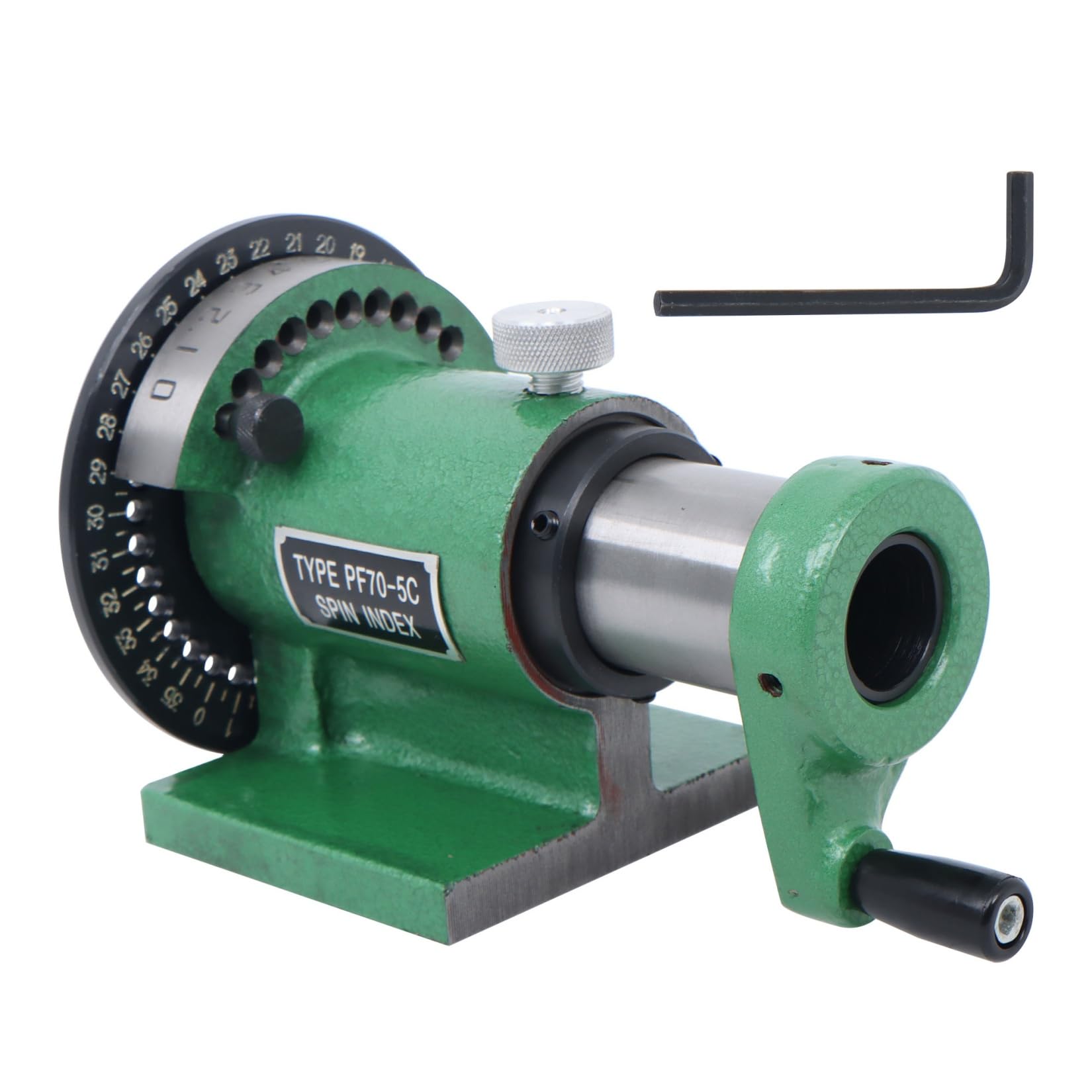SOHNVWTGD findamll 5C Spin Index Fixture Collet, 0.0004'' for Milling Grinding, PF70 with 36 Holes, Accuracy