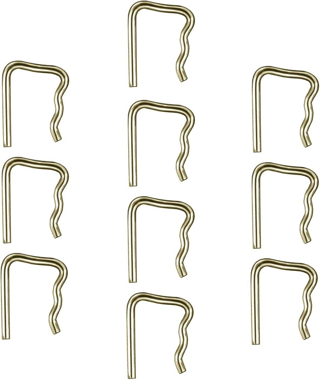 DEFIYEAR 10PCS Rail Injector Leak Off Retaining Clips, Leak Off Pipe ...