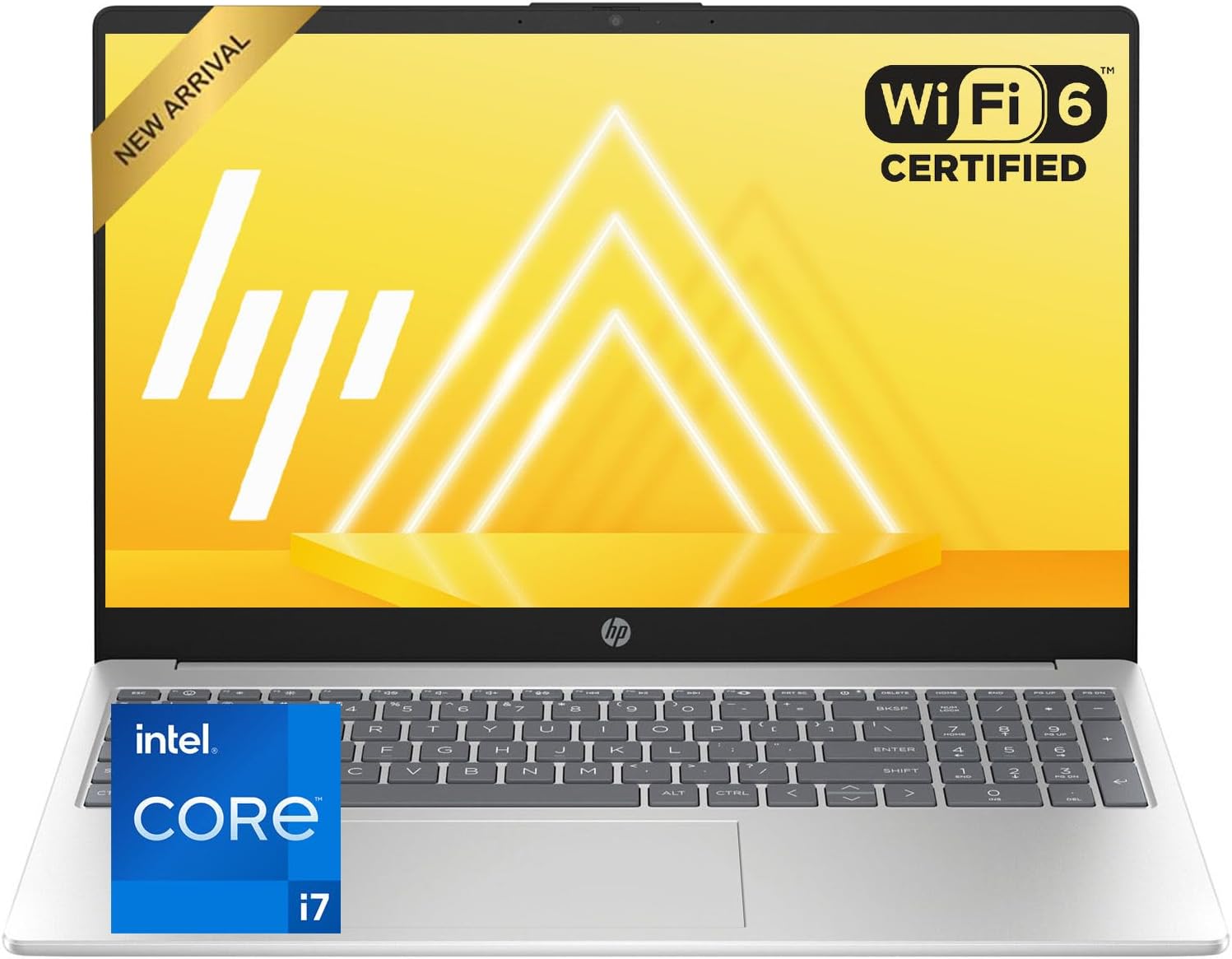 HP 15.6" FHD 1080p IPS Display Laptop | 2026 Edition | Intel i7-1255U 10-Core Processor | 32GB RAM | 1TB PCIe SSD | Webcam | Wi-Fi 6 | Windows 11 | for Work & Study