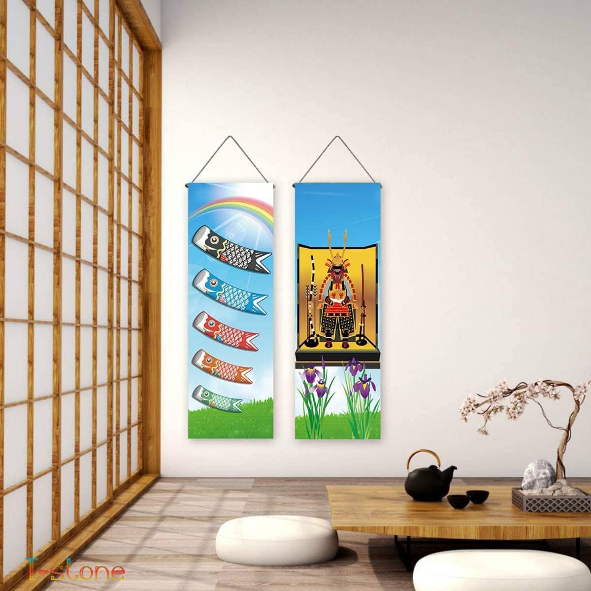 こいのぼり 五月人形 端午の節句 こどもの日 掛け軸 セット