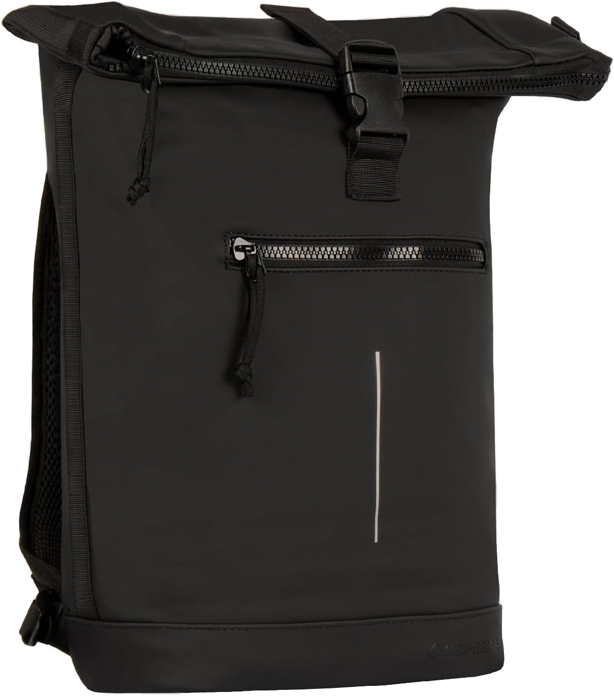 New Rebels Reflect New York Rolltop Backpack Silver Reflective | Lommers Lederwaren