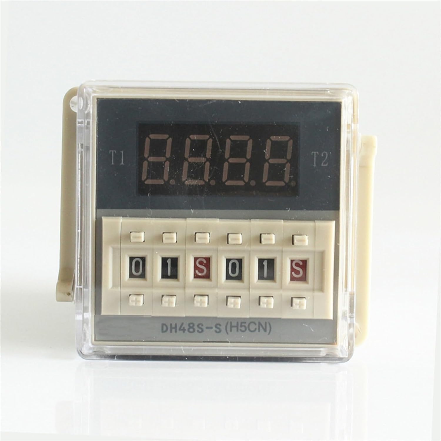 Time Relay DH48S-S Digital Timer Delay 0.1S-99H Hours AC 220V with Socket Base Included