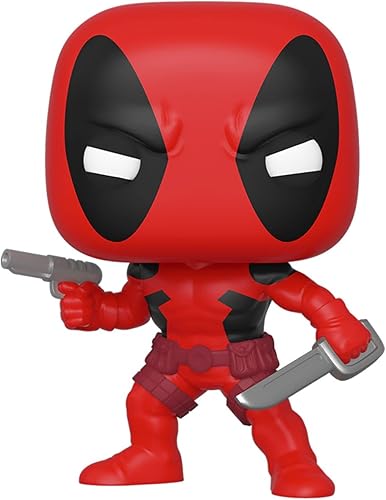 Miniatura 2 de Funko 44154 POP. Bobble Marvel 80 aparición figura coleccionable Deadpool, multicolor, 3.75 pulgadas