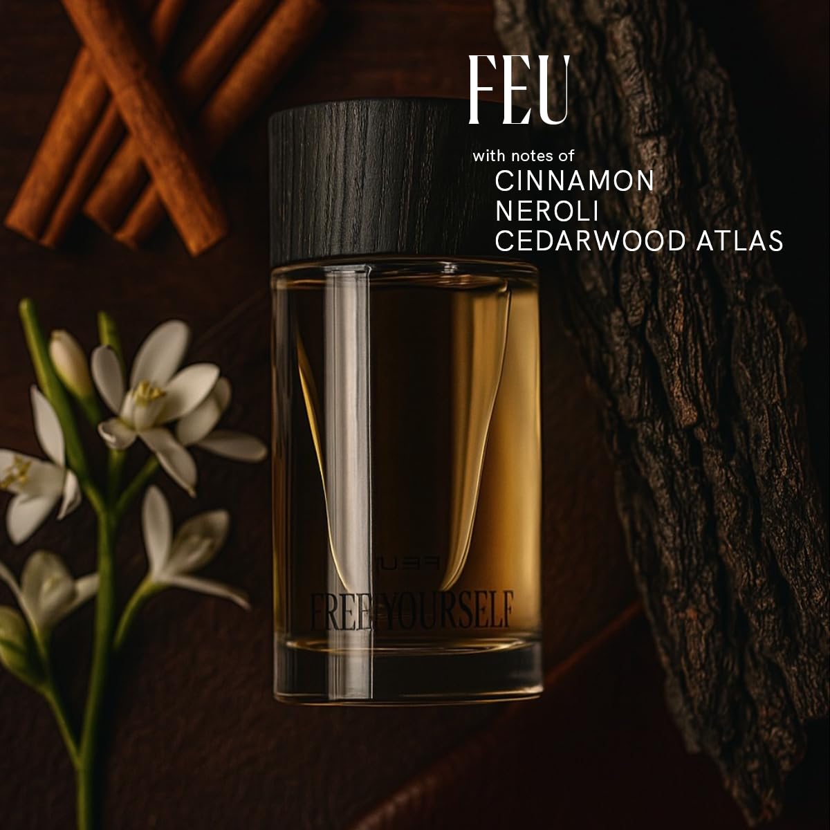 Amazon.com : Free Yourself FEU/FIRE – Eau de Parfum - Cinnamon