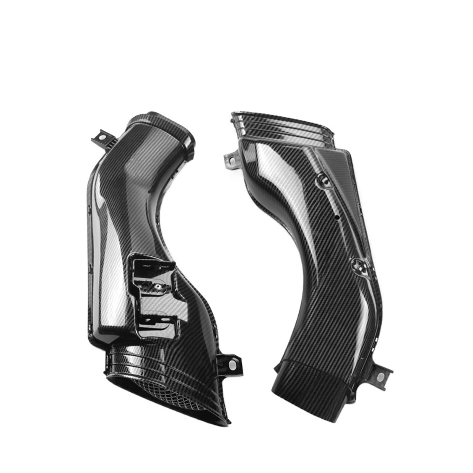 Motorrad-Lufteinlassrohr-Kanalabdeckung-Verkleidung for Suzuki kompatibel GSXR600 GSXR 600 750 2001 2002 2003 GSXR1000 1000 2001 2002 K1 K2 K3 (Color : Carbon)