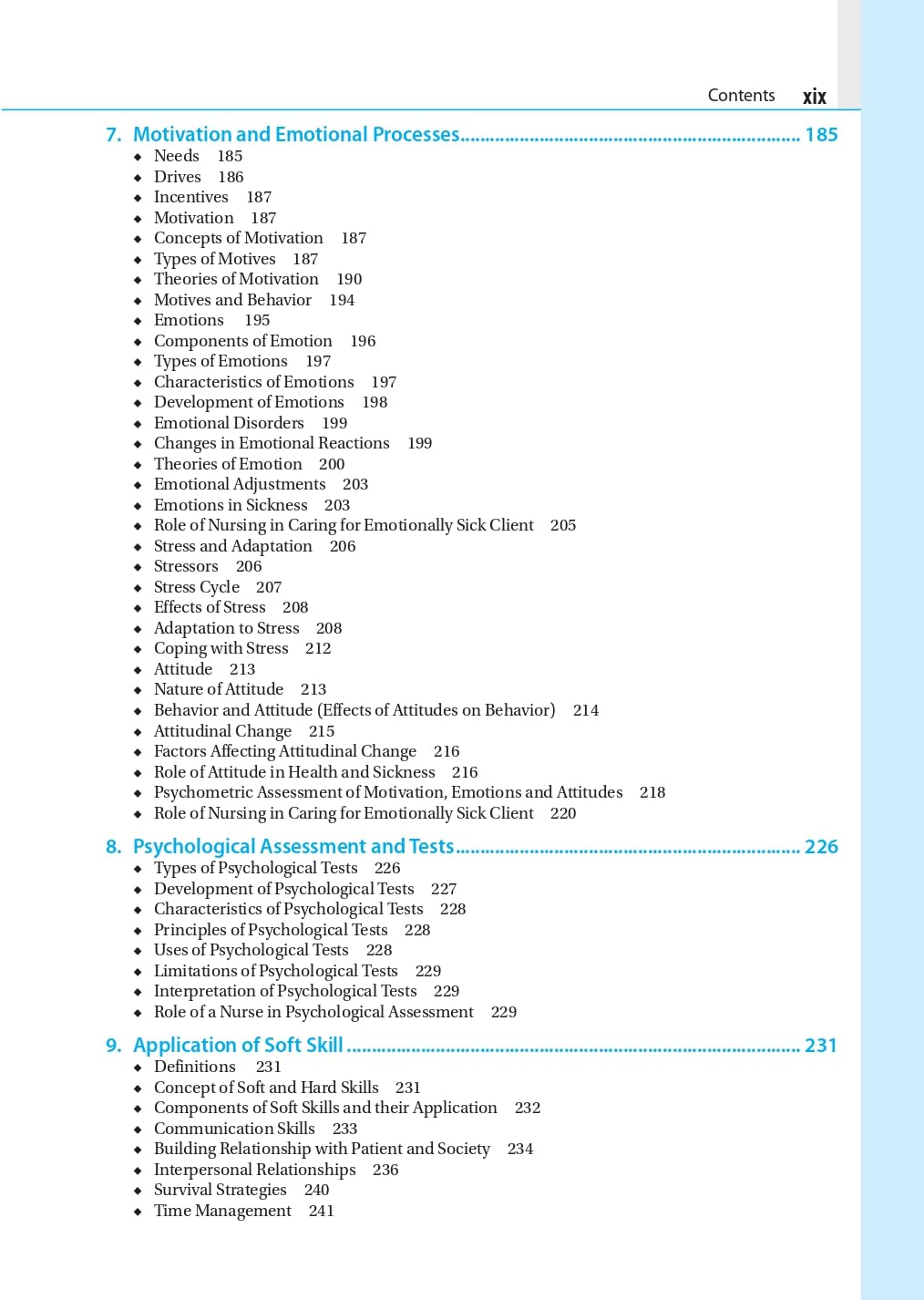 APPLIED PSYCHOLOGY FOR NURSES (SEMESTER I) 3
