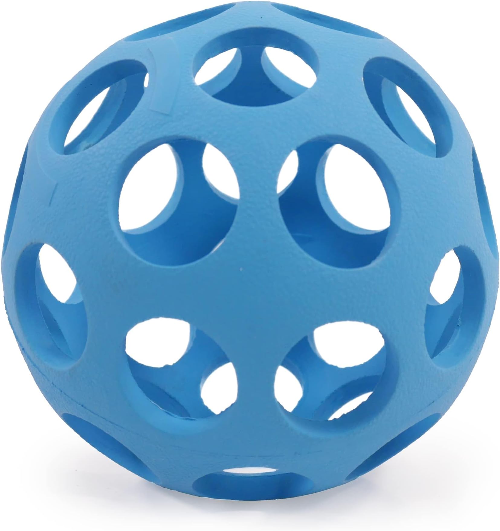 Rosewood Cyber Rubber Lattice Football for Dogs - Tough, Interactive Dog Toy for Chewing, Fetch and Play - Non-Toxic Rubber - Suitable for Adult Dogs and Puppies - Assorted Colours (1pc)