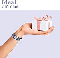 Vista 16 de JR.DM Natural Stone Beaded-Bands Women Compatible with Apple Watch Series 11 10 9 8 7 6 5 4 SE 3 2 1 Fashion Stretch Handmade Bracelet Fancy Boho