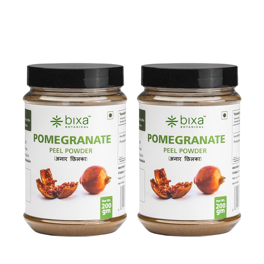 Pomegranate Peel Powder (Pack of 2) | Healthy Digestion | For Skin & Hair