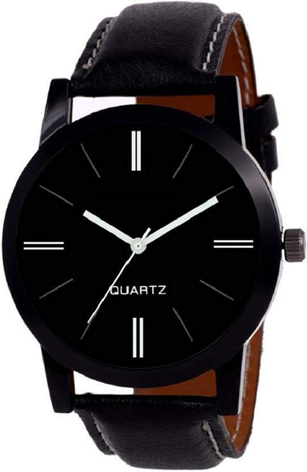 Horchis Casual Analogue Black Dial Mens Leather Watch (B08BG35M5M) Amazon Price History, Amazon Price Tracker