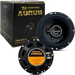 Kit Alto Falante Hurricane Triaxial Aurum 120W RMS (par)