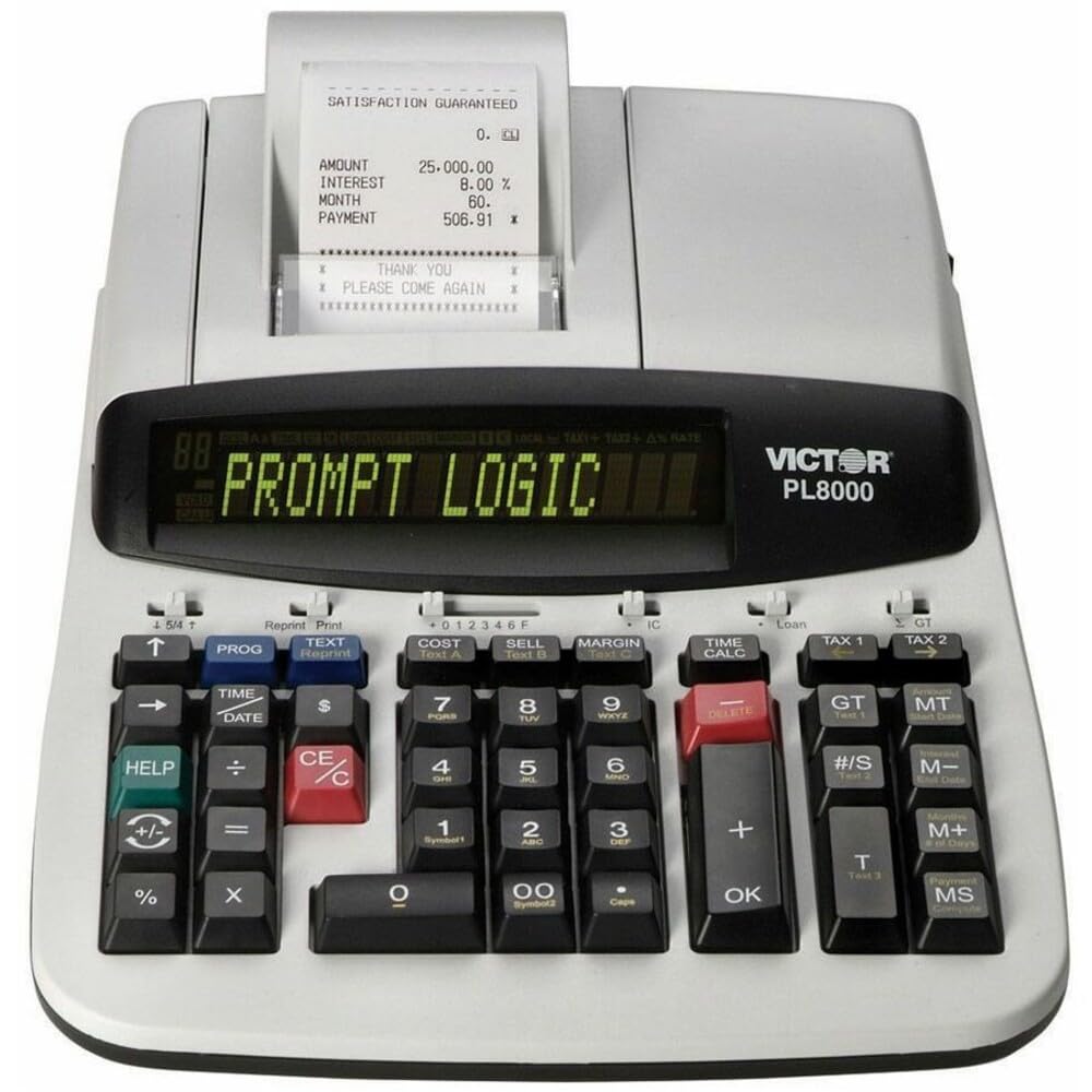 Amazon.com : Victor Technology 14-Digit Thermal Printing