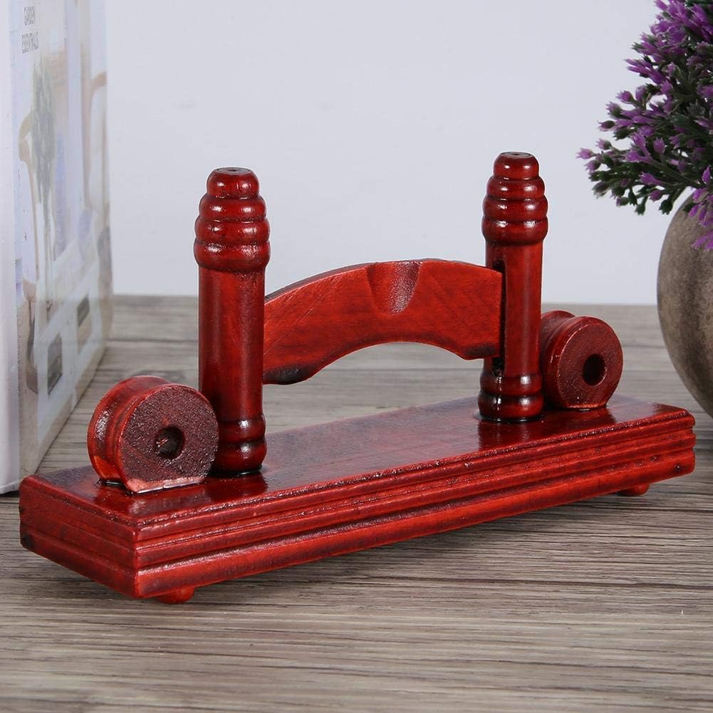 AUNMAS Decorative Folding Fans Display Stand - Chinese Handy Fan Stand Organizer for Home Office Desktop Decoration (Holder Only)