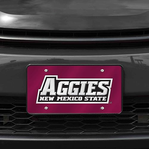 Miniatura 300 de Rico Industries Placa de matrícula de metal con incrustaciones láser de Florida Gators de la NCAA plateado,Alternativo,Negro -,Negro/Plata,Azul,azul