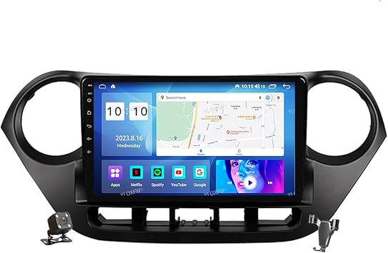 Android 12.0 2 Din 4G 5G WiFi SWC DSP Carplay  Hy-undai i10 LHD/RHD 2013-2017 GPS Navigation 9 FM BT ,M6 pro1