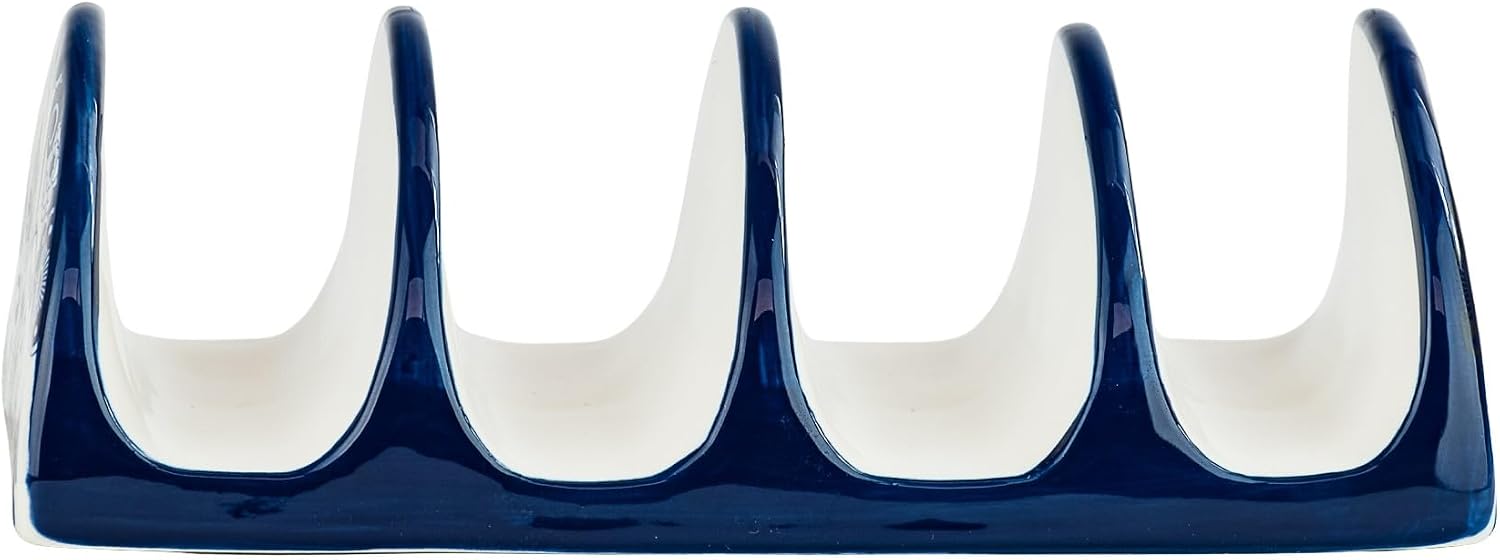 10 Strawberry Street Talavera Serveware (Set of 2 Taco Cradles)