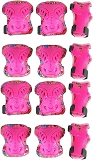 BESPORTBLE Conjunto De 2 Conjuntos De Equipamento De Proteção Para Patinação Protetor De Joelho Joelheiras Para Patinação Conjuntos De Cotoveleiras Respiráveis Para Meninos Equipamento