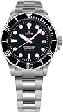 RATIO FreeDiver Sapphire Crystal Diver Watch Japanese Automatic Dive Watch 200m Water Resistant Diving Watch for Men (Black) - 1