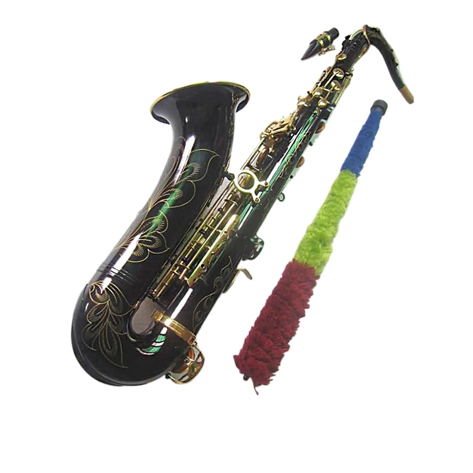 Saksofon Tenorowy Bb Saksofon Tenorowy Z Czarnego Złota Z Mosiądzu Instrument Muzyczny Z Futerałem Ustnik Trzcinowy profesjonalny Saksofon