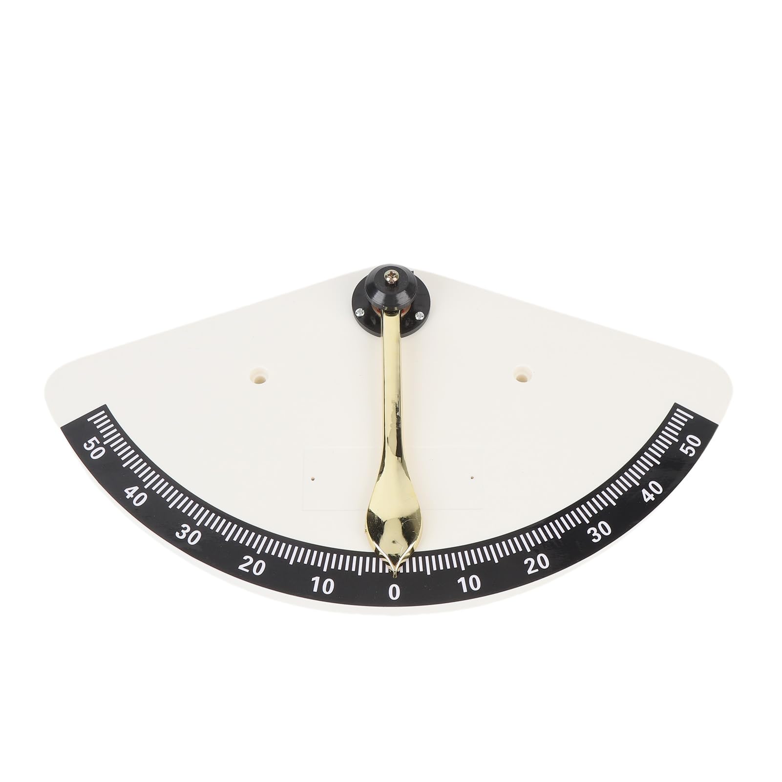 Keenso Clinomètre Marin, Jauge D'inclinomètre d'angle de Conception de Pendule en Bakélite de Haute Précision avec Pointeur en Cuivre, pour Bateaux, Yachts et Camping-Cars