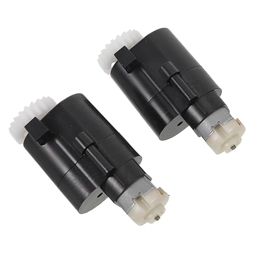 BETOOKY 2pcs Bin Auto Lid Motor with Gear - Smart Trash Bin Gear Systems for Automatic Garbage Lid Operations - Sensor Trash Can Application