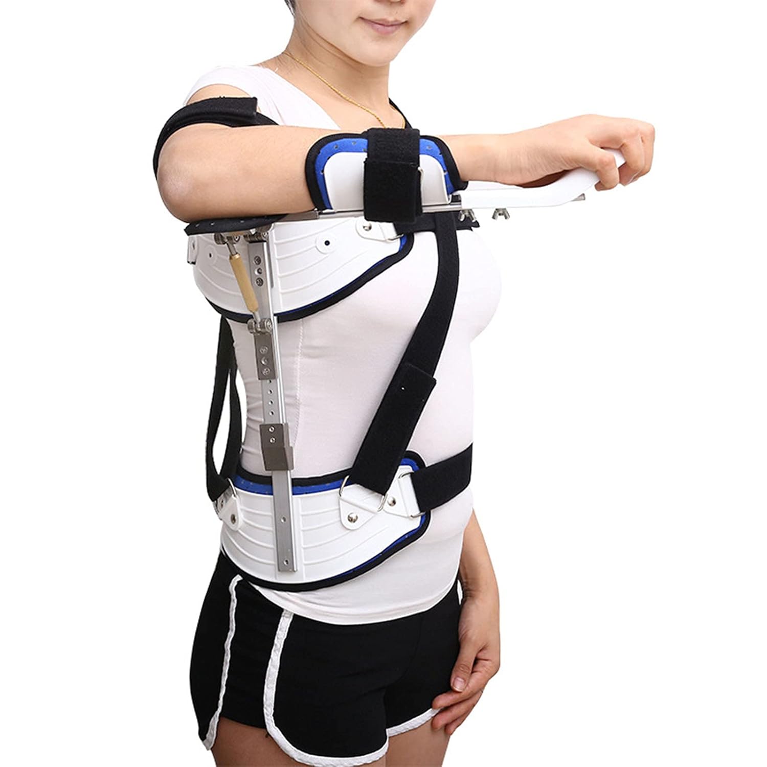 Universal Shoulder Abduction Brace Bracket Shoulder Fracture Abduction Fixation for Adult for Broken Fractured Arm Shoulder Humeral Dislocation