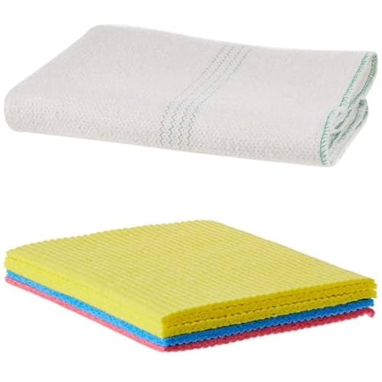 Scotch-brite Floor Cleaning Cloth 1 unit/pack + Vileda Sponge Cloth 5PC