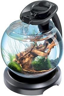 Tetra Acquario Duo Waterfall Globe di 6,8l Nero