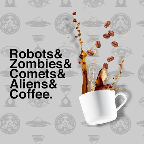 Vista 7 de Apocalypse Coffee Roasters - Antimateria - Café de grano entero orgánico - Mezcla de Guatemala tostada artesanal - Tostado oscuro - Rico y robusto