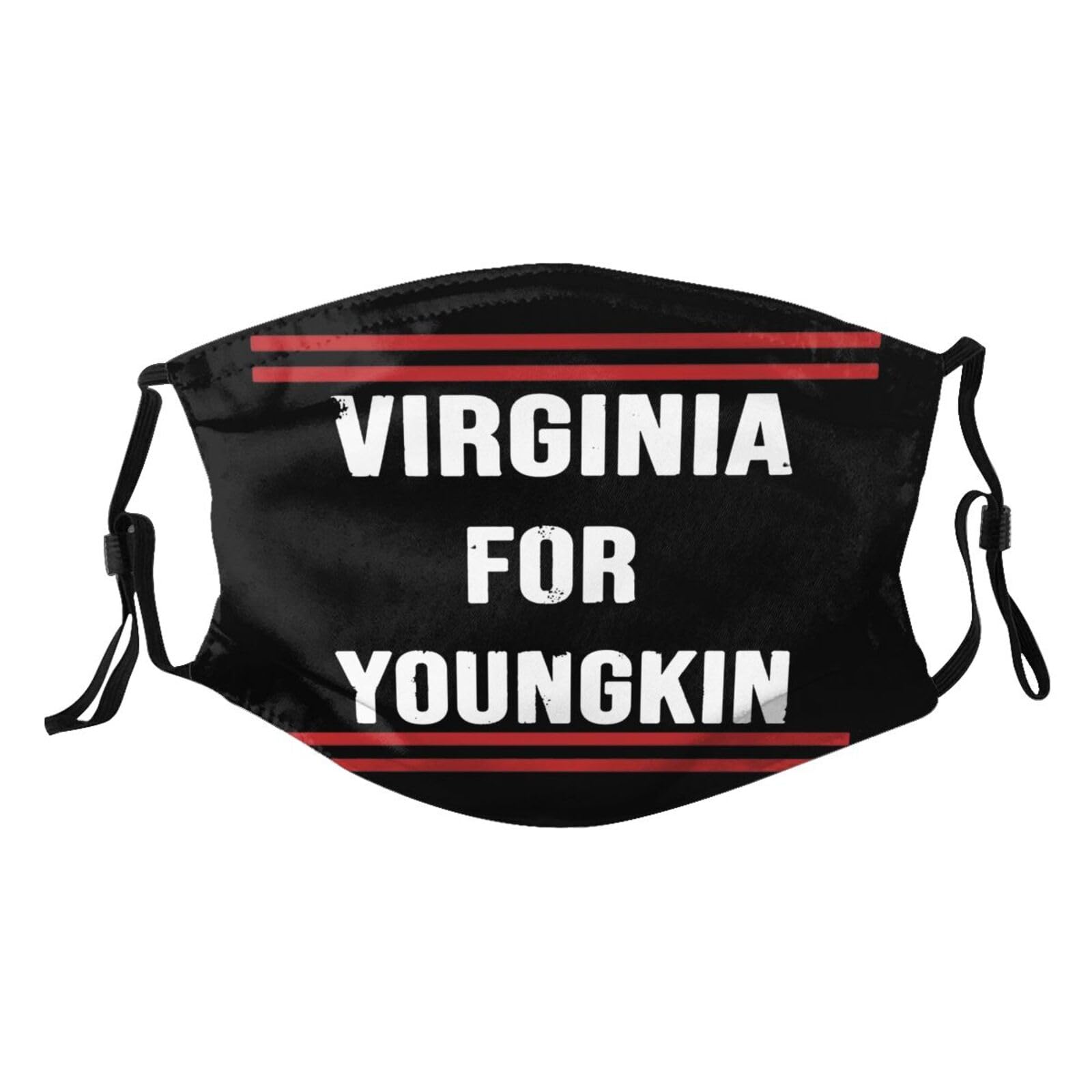 Youngkin Wins Vriginia Needs Youngkin Adult Dust Mask Adjustable Dust Face with 2 Filter28