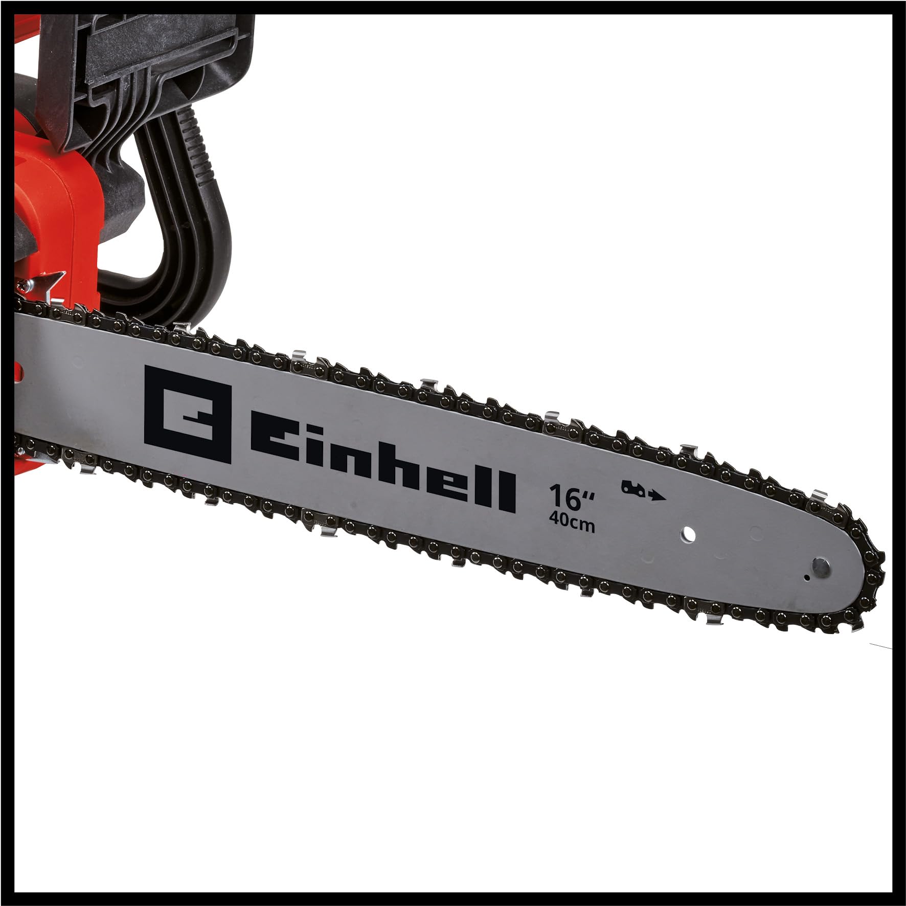 Einhell Elektryczna piła łańcuchowa GC-EC 2040 (2000 W, długość prowadnicy 40 cm, beznarzędziowe napięcie łańcucha, maks. prędkość łańcucha 15,5 m/s)
