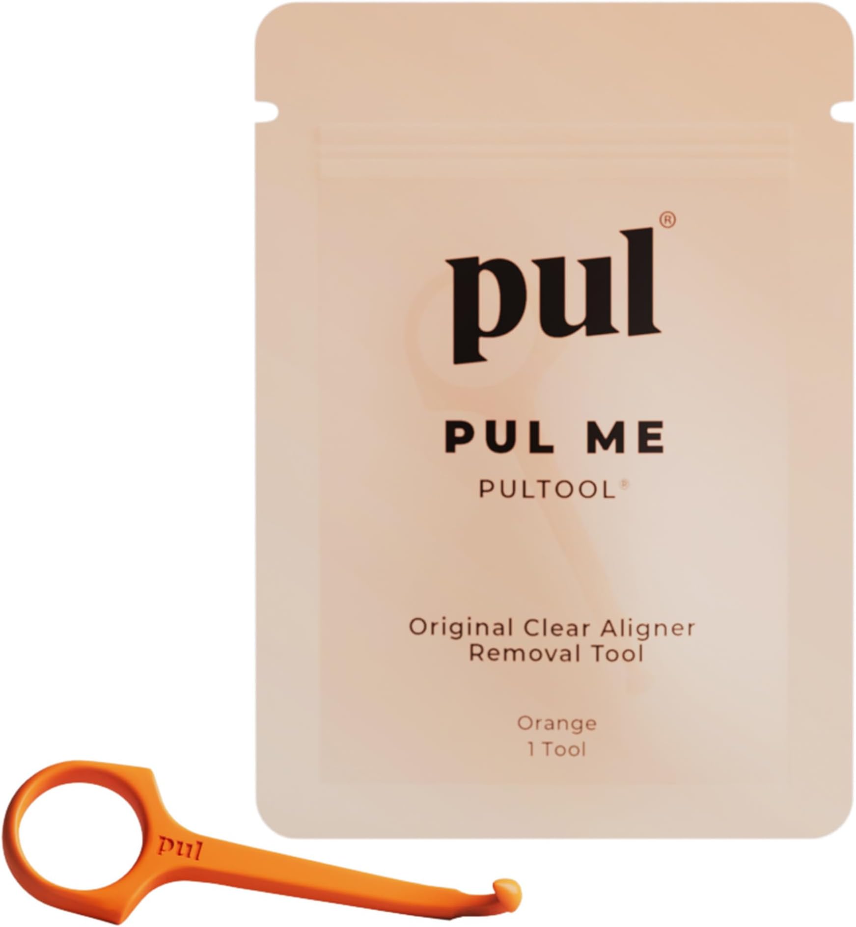 (Orange) - Clear Aligner Removal Tool for Invisalign by PULTOOL - Smile Direct Club Removal Tool - Invisible Aligner Remover - Aligner Remover - Retainer Remover - Invisalign Tool - Invisalign - In...