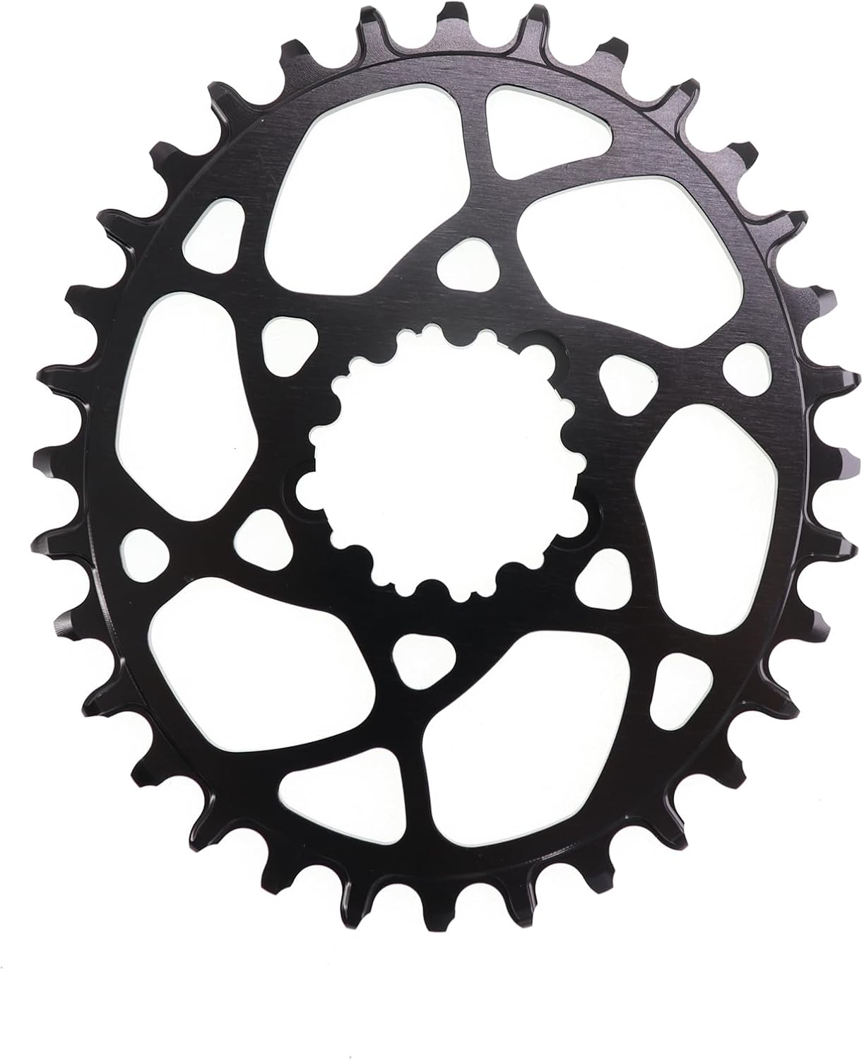 DJC Stone Bike Direct Mount Oval Chainring for Sram GXP BB30 0mm Offset XX1 Eagle X01 X7 X0 X9 S1400 30T to 40T Chainwheel